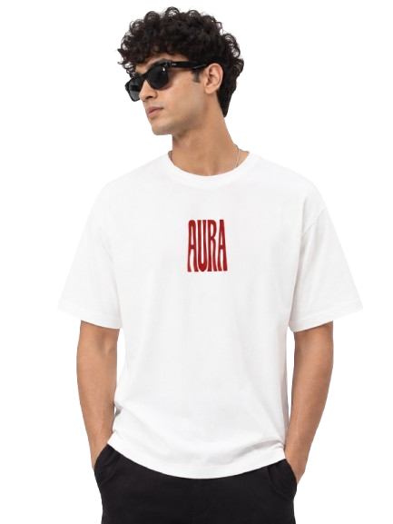AURA Minimal Graphic Men’s T-Shirt