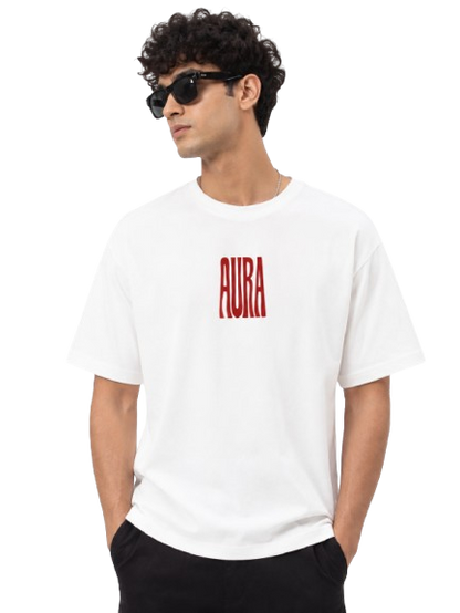 AURA Minimal Graphic Men’s T-Shirt