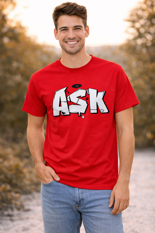 ASK – Matching Couple T-Shirts (His & Hers)