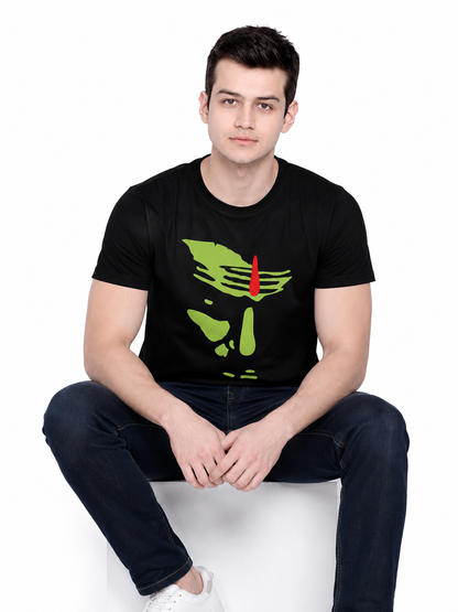 Mahadev Face Graphic T-Shirt for Men