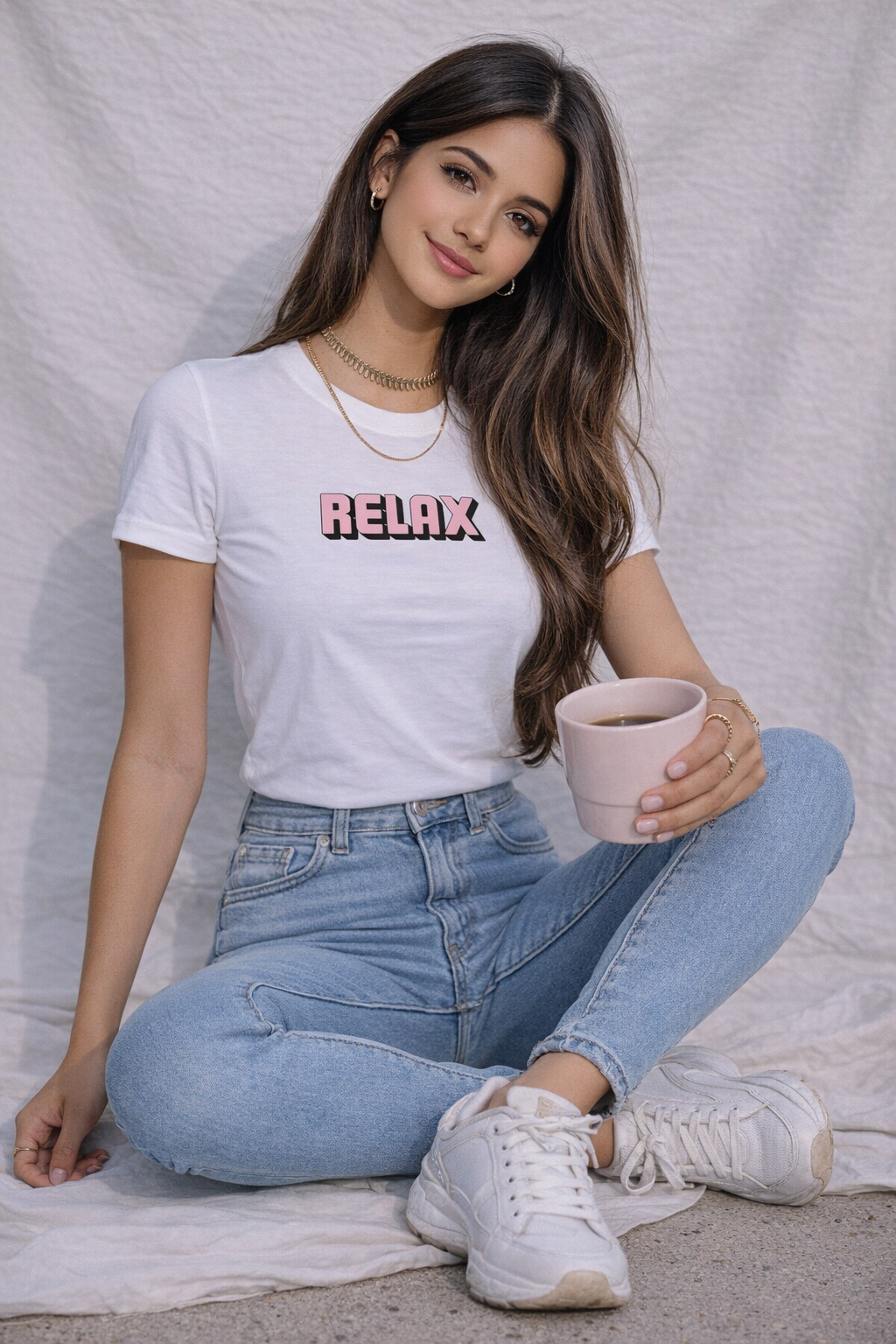 Relax – Minimal Everyday Graphic Tee