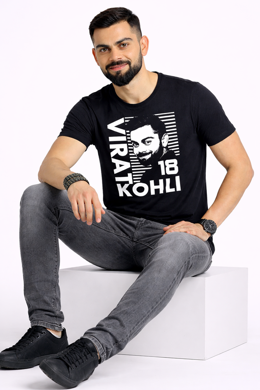 Virat Kohli 18 – Iconic Graphic Fan Tee