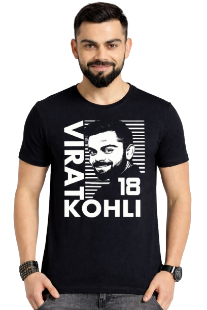 Virat Kohli 18 – Iconic Graphic Fan Tee