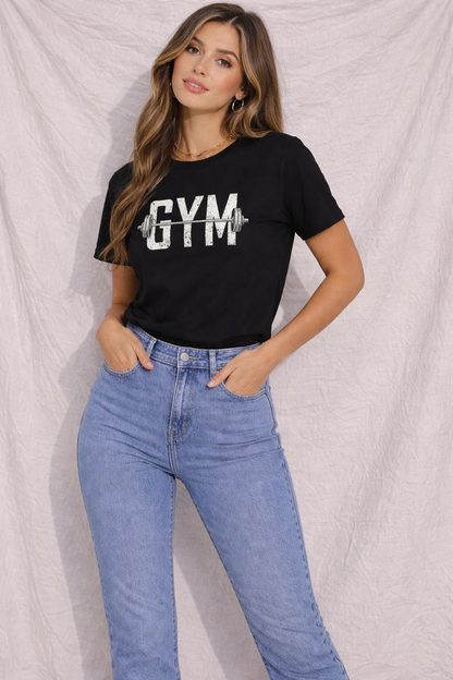 GYM Mode – Bold Minimal Graphic T-Shirt