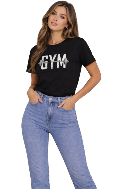 GYM Mode – Bold Minimal Graphic T-Shirt
