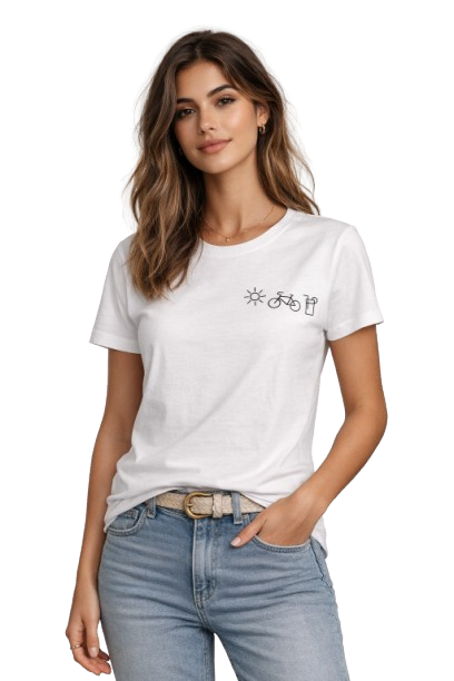 Minimal Sun Cycle Drink Graphic T-Shirt – Everyday Lifestyle Tee