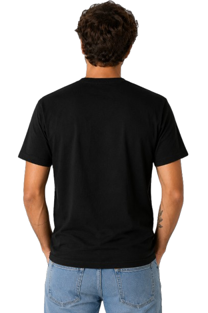 No Thoughts Just Confidence Graphic T-Shirt for Men | Funny Cloud Cartoon Printed Casual Cotton Tee