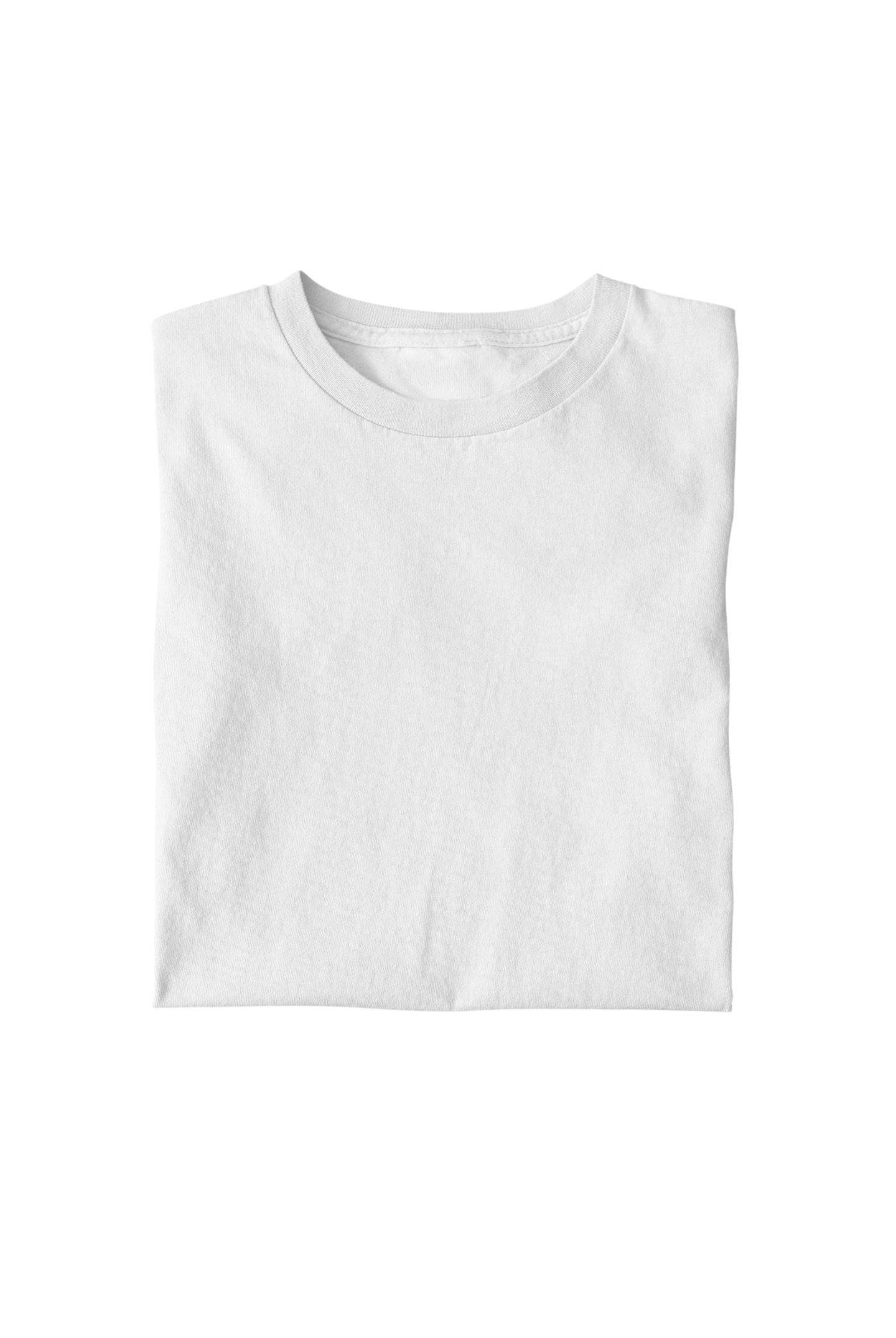 Solid White Regular Men's Cotton T-shirt