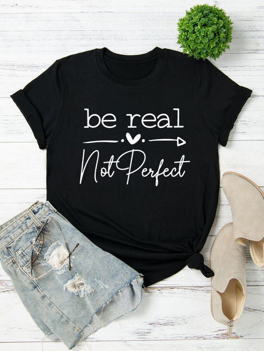 Be Real Women's Regular Cotton T-Shirt