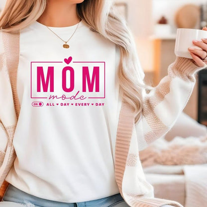 Mom Mode | All Day Everyday Print Tee