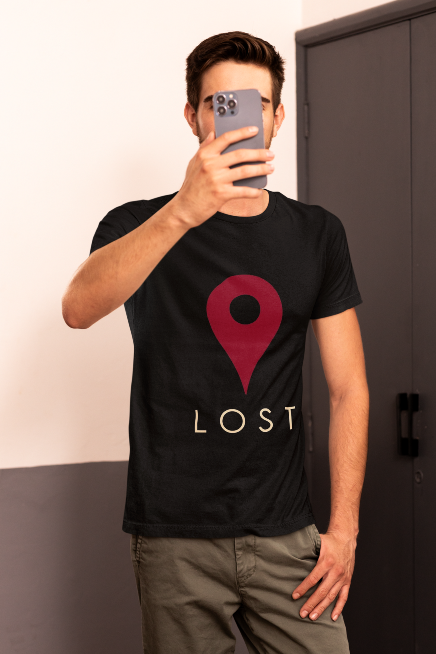 Lost Regular Men's Cotton T-shirt