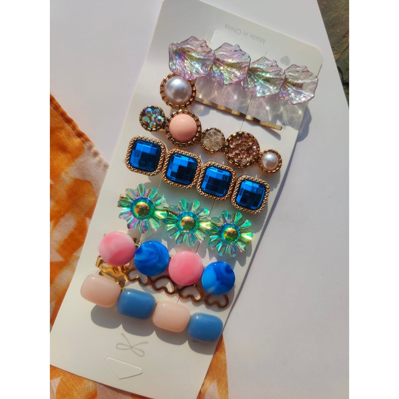 Cute Sparkle Combo Clip (Set of 8) - Clori