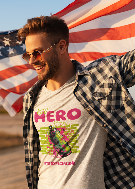 Big Hero Regular Men's Cotton T-shirt