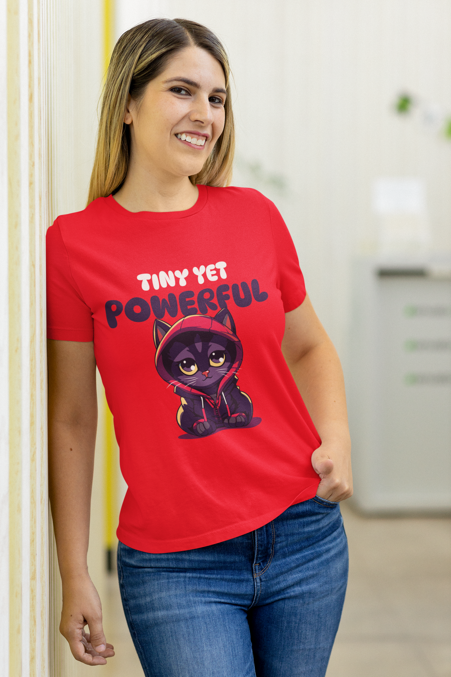 Tiny Yet Powerful Women's Regular Cotton T-Shirt