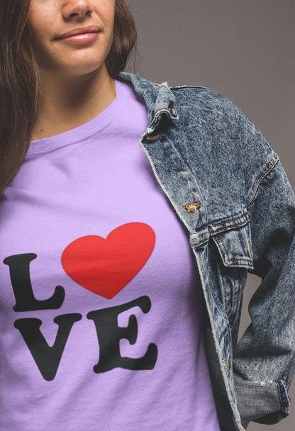 Love Graphic Printed T-Shirt