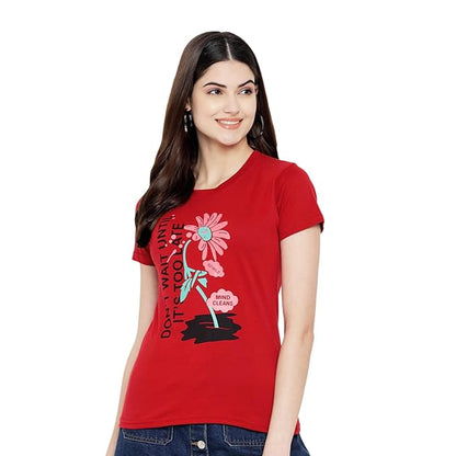 Don't Wait Until Graphic Printed Cotton T-Shirt