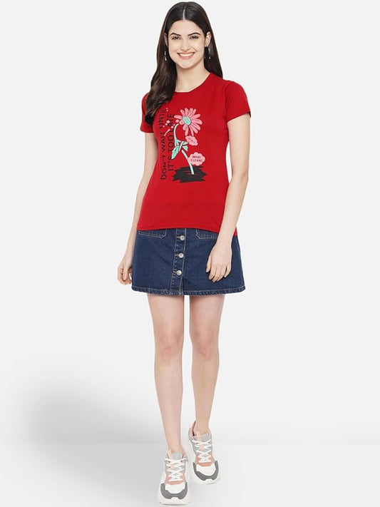 Don't Wait Until Graphic Printed Cotton T-Shirt