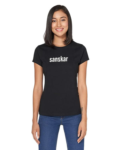 Sanskar Graphic Printed T-Shirt