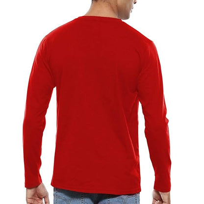 Mustard Yellow Full Sleeve Men’s T-Shirt – Premium Cotton Casual Wear