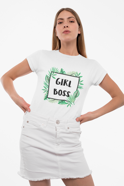 Girl Boss Botanical Power T-Shirt