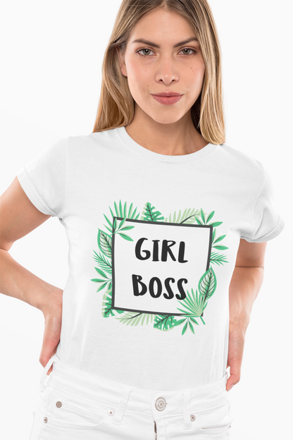 Girl Boss Botanical Power T-Shirt