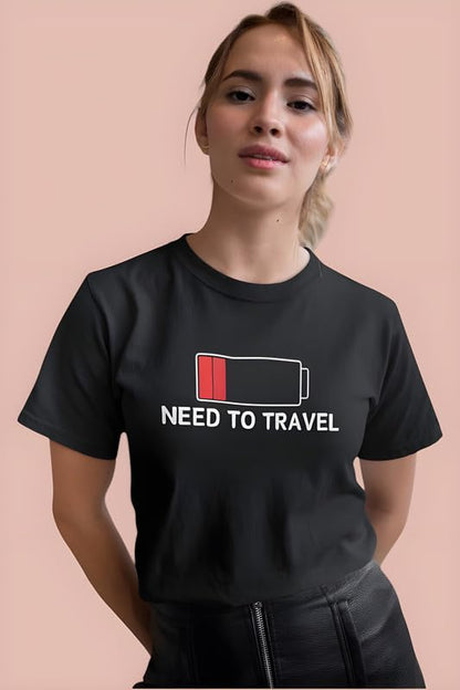 Low Battery Need to Travel T-Shirt