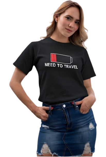 Low Battery Need to Travel T-Shirt