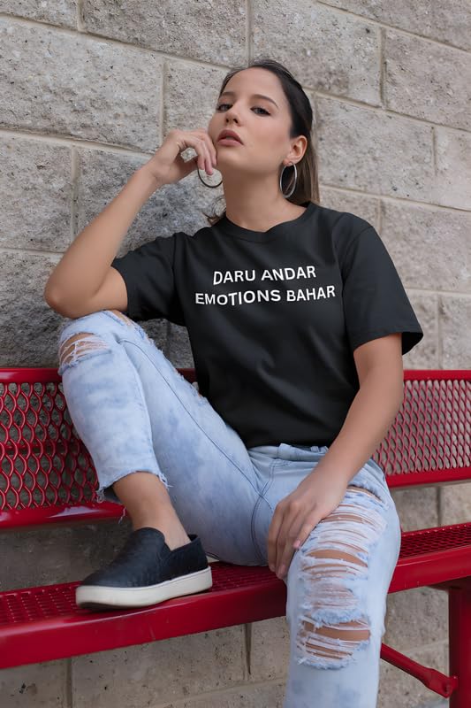 Daru Andar Emotions Bahar Graphic Tee