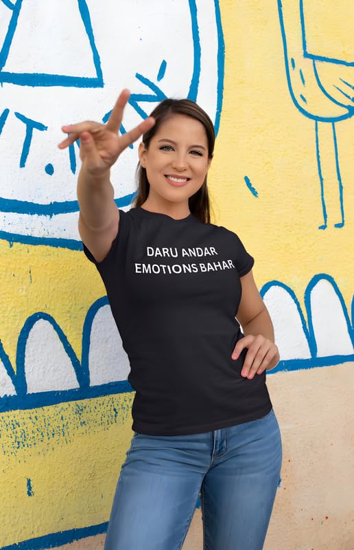 Daru Andar Emotions Bahar Graphic Tee