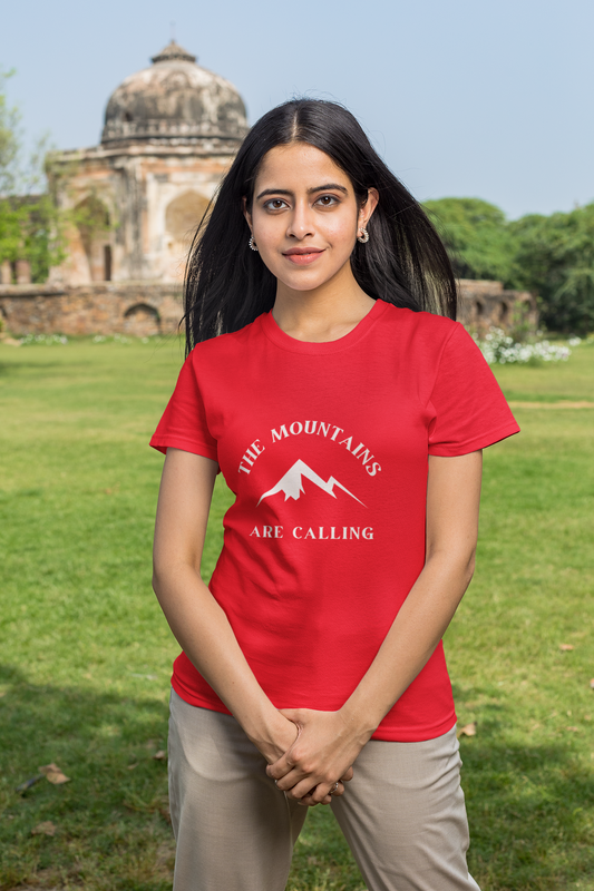 The Mountains Are Calling Adventure T-Shirt