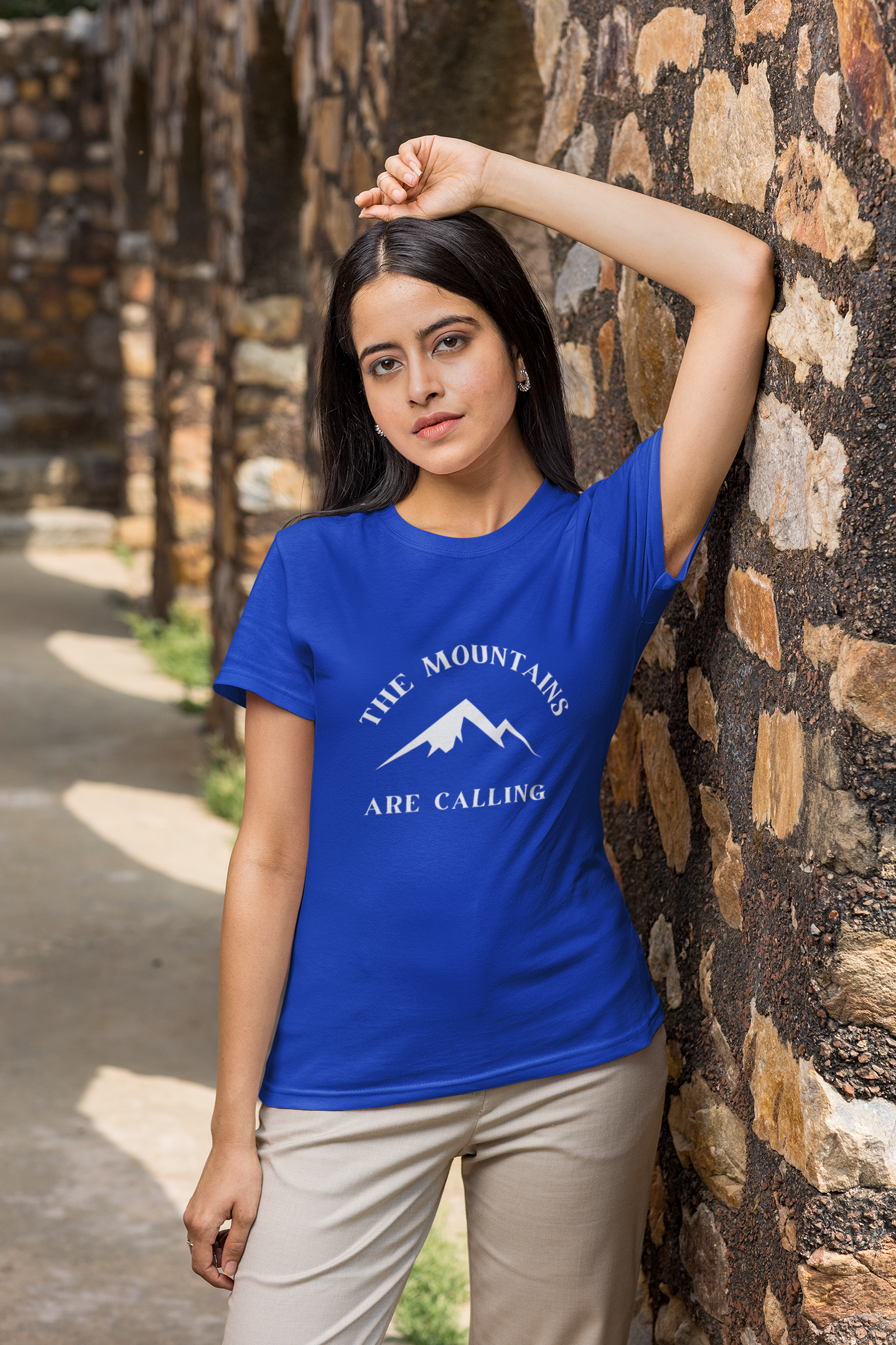 The Mountains Are Calling Adventure T-Shirt