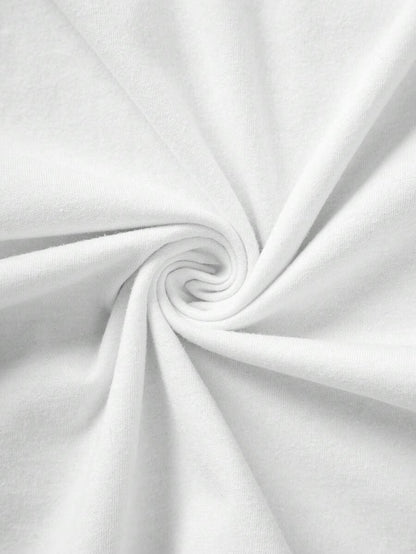 "CEO" Statement White Cotton T-Shirt – Bold, Minimalist Design
