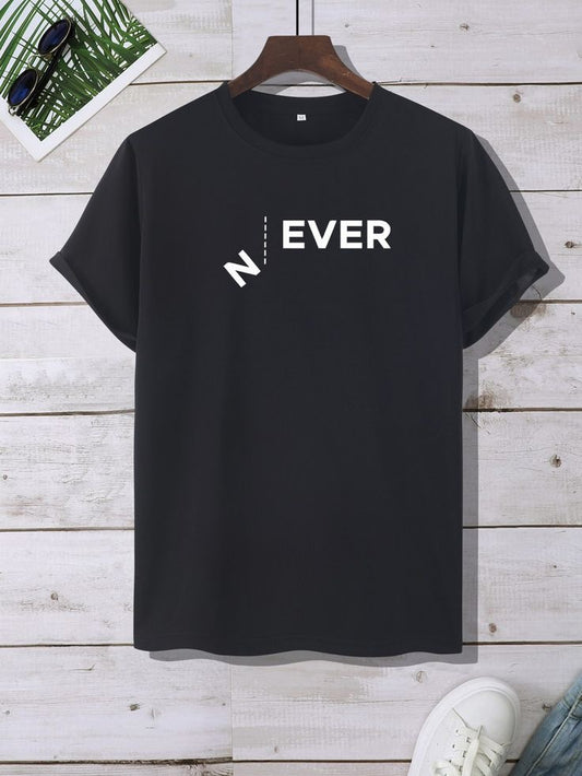 Never Printed T-Shirt – Bold, Minimal & Statement-Ready