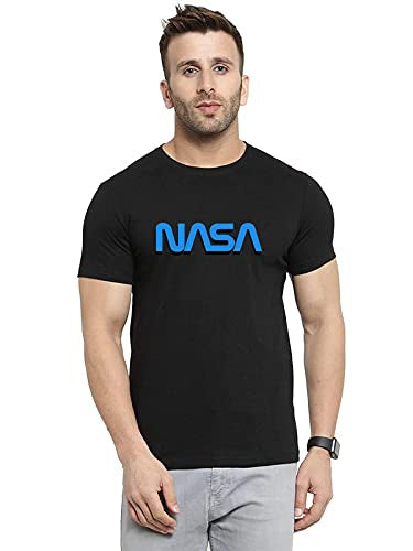 NASA Logo Printed T-Shirt – Space-Inspired Casual Graphic Tee