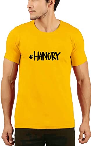 Hangry Printed T-Shirt – Minimalist Humor for Everyday Mood Swings
