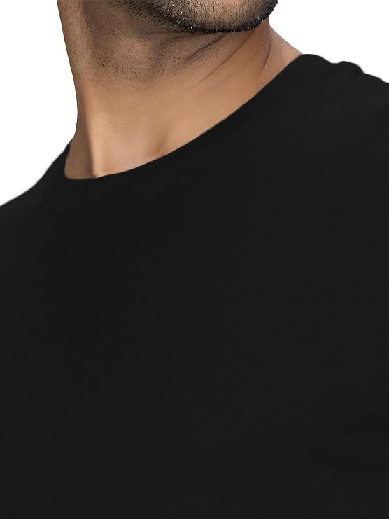 Men’s Black Graphic T-Shirt – Squid Game Inspired Hoodie Guard Print