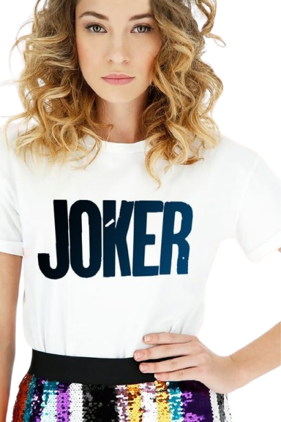 Joker Graphic Print Women’s T-Shirt – Bold Cotton Casual Tee