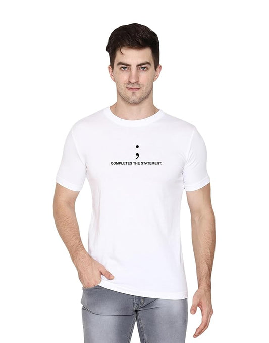 Complete the Statement" Graphic T-Shirt
