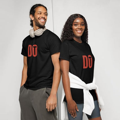 "DO" Bold Motivational Graphic T-Shirt – Minimalist Style