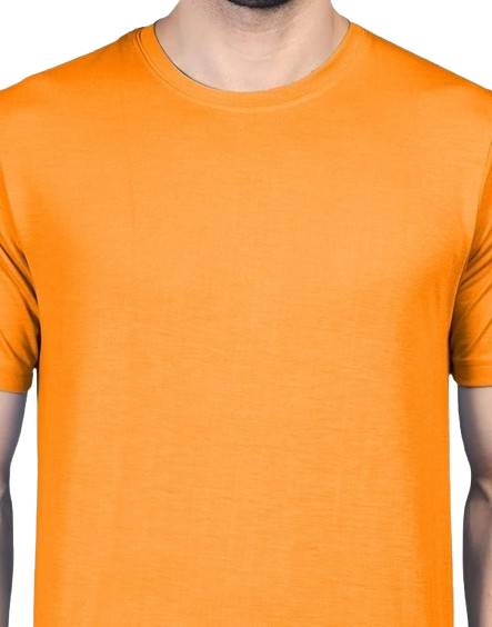 Pd Clori Blood Wolf Graphic Orange T-Shirt