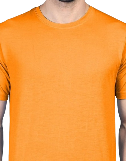 Pd Clori Blood Wolf Graphic Orange T-Shirt