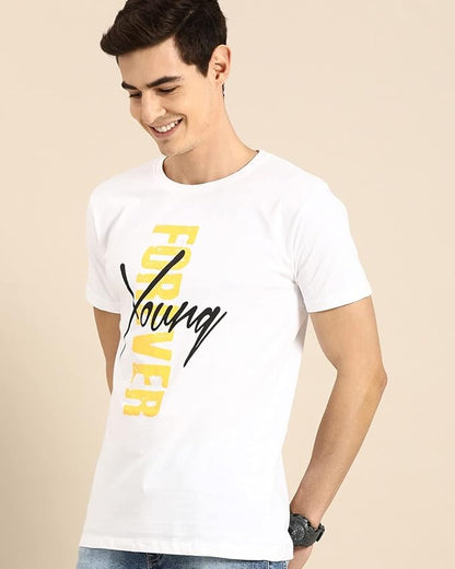 "AM PM Coffee & Wine Graphic Printed T-Shirt"