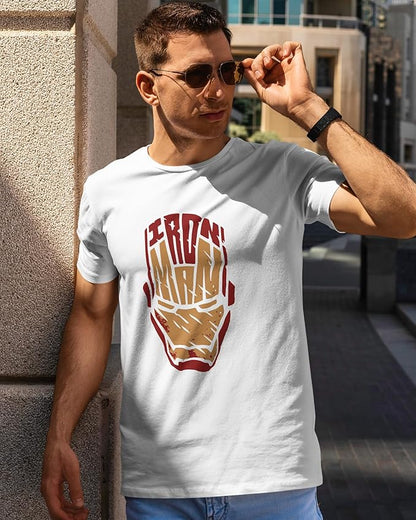 Iron Man Printed T-Shirt – Powered by Style & Stark Tech