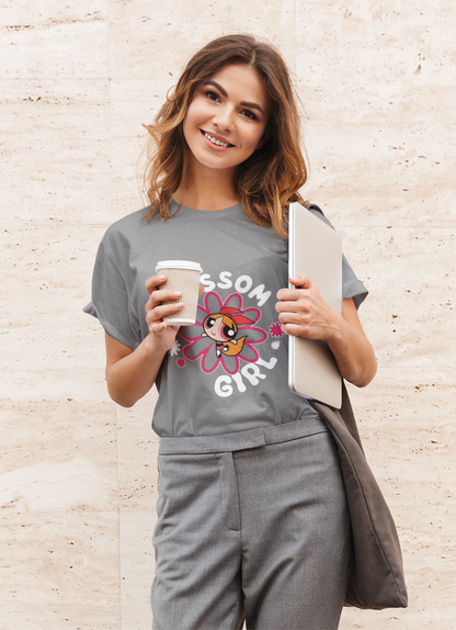 Blossom Girl Graphic Printed T-Shirt – Black | PD Clori
