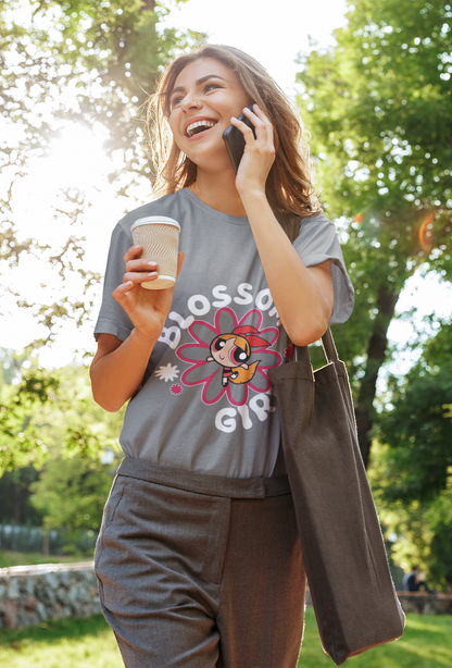 Blossom Girl Graphic Printed T-Shirt – Black | PD Clori