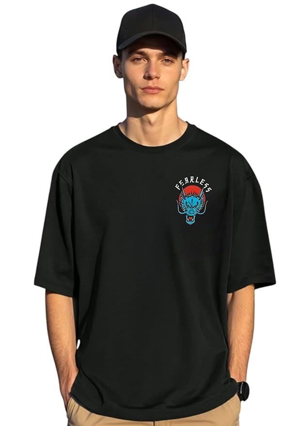 Fearless Graphic Printed T-Shirt – Bold Streetwear Statement