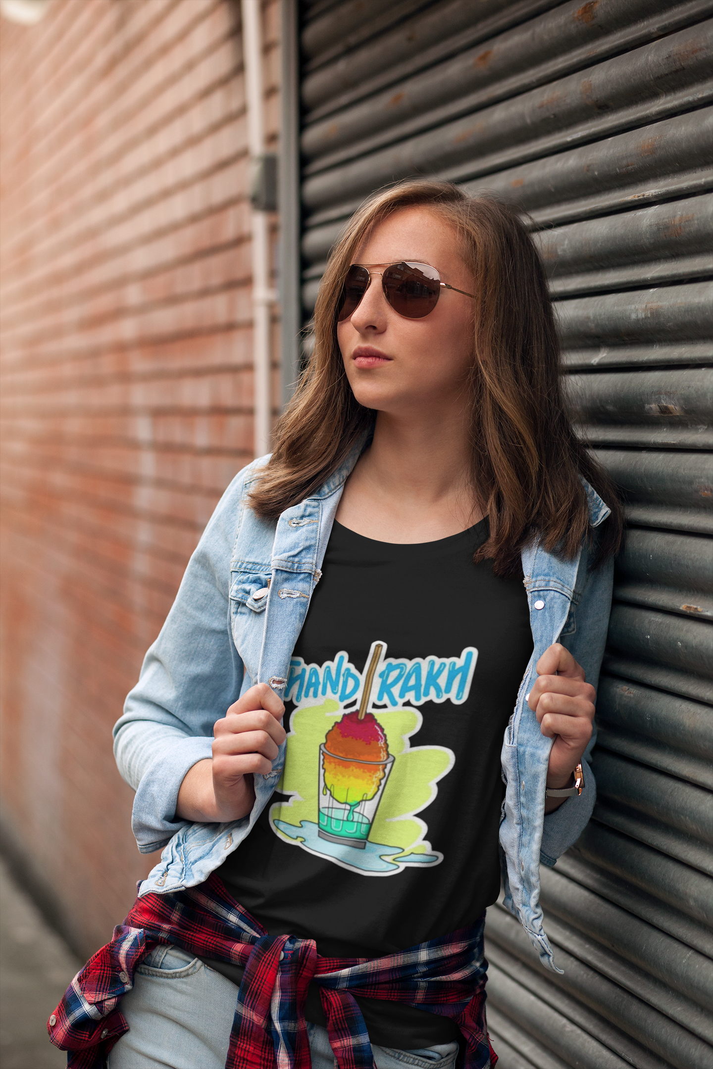 “Thand Rakh” Funny Ice Gola Graphic T-Shirt – PD Clori Chill Vibes Edition