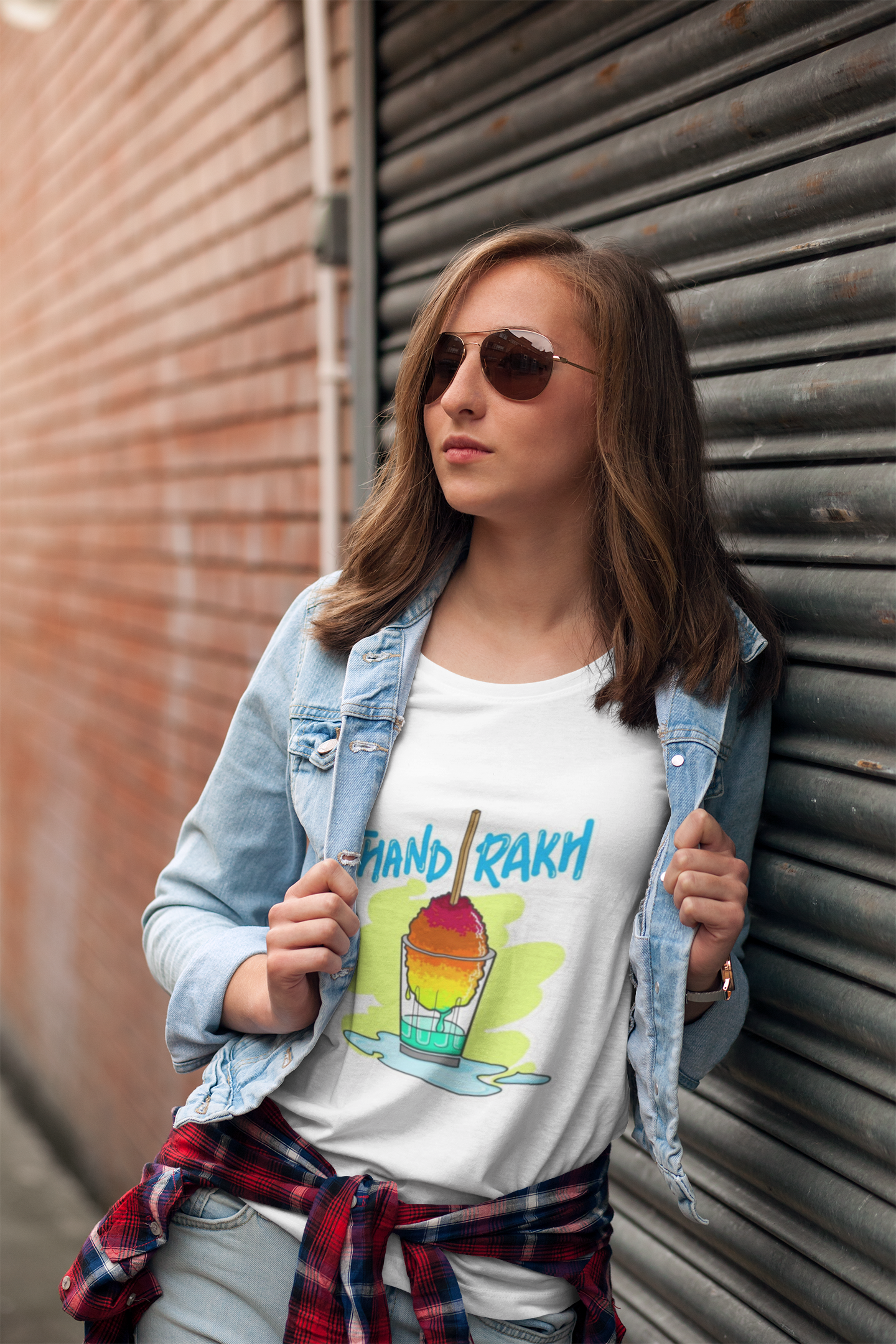 “Thand Rakh” Funny Ice Gola Graphic T-Shirt – PD Clori Chill Vibes Edition