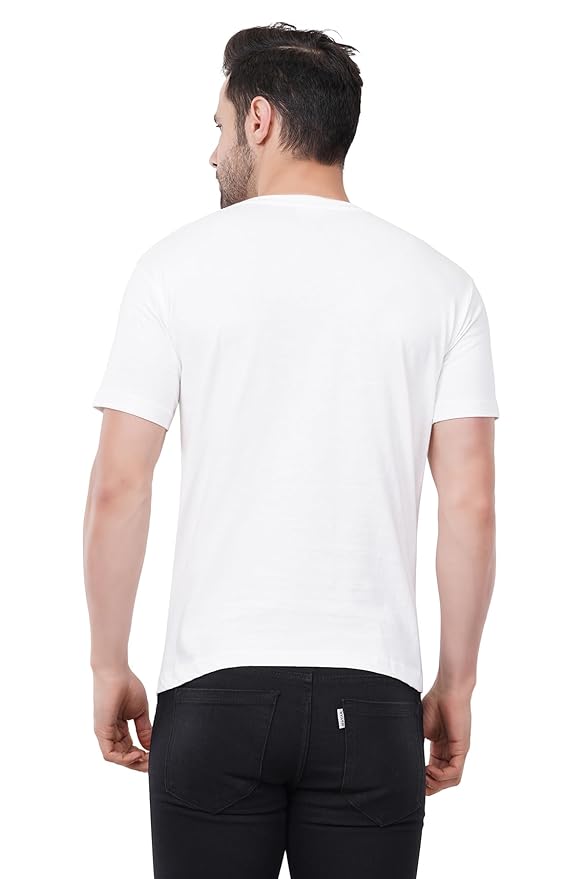 “Be Smile” Typography White T-Shirt – Uplifting Minimal Design