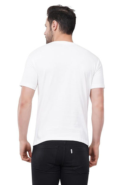 “Be Smile” Typography White T-Shirt – Uplifting Minimal Design